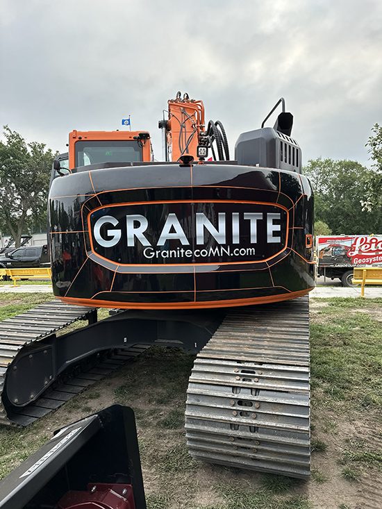 Equipment Excavator With Rotator | Granite Companies MN