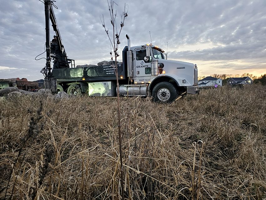 Equipment Knuckleboom Crane Truck | Granite Companies MN